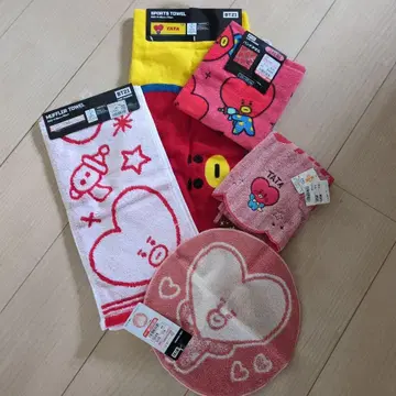 LINE FRIENDS BT21 TATA 타월 세트