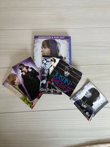 저스틴 비버 Justin Bieber DVD 씰
