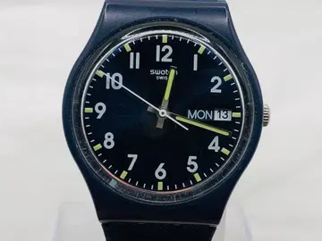 SWATCH 스와치 SIR BLUE 손목시계 작동품