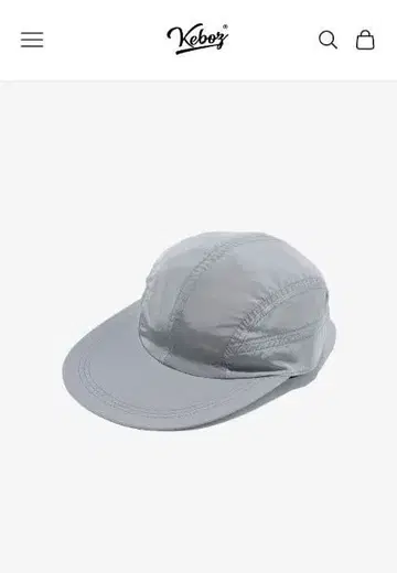 Keboz 그레이 야구 모자