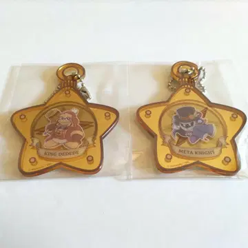 커비와 몽환의 기어 나침반형 아크릴 키링 데데데 대왕 메타나이트