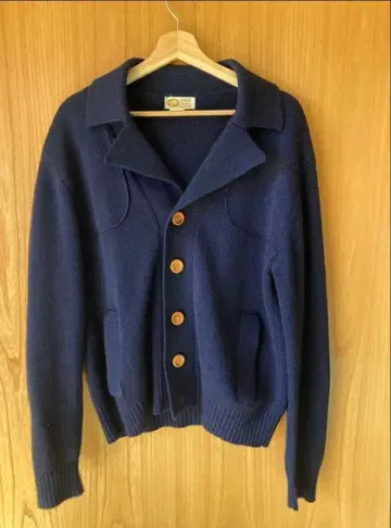니트 가디건 70s vintage