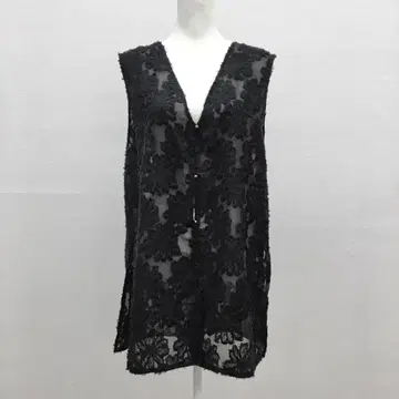 클래식 엘프 Classical Elf 레이스 롱베스트 블랙 L