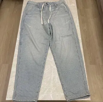 GAP 스트라이프 이지 팬츠 L 사이즈 갭 남성용 바지 데님