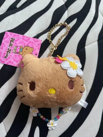 선탠 키티 거울 마스코트 토코나츠 버전