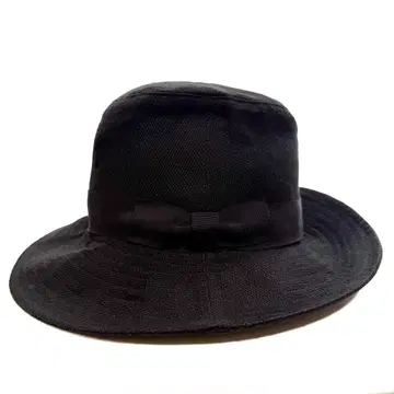 키지마 타카유키 x 쿠마가이 카즈유키 블랙 린넨 햇 일본제