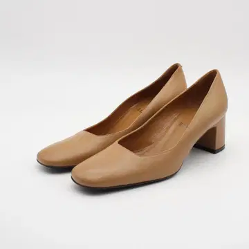 55 새상품 BALLY 발리 천연 가죽 심플 펌프스 (EU35 반)