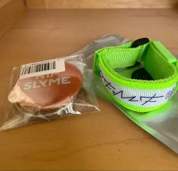 RIPSLYME DFMF 블레스 라이트 그린 캔뱃지 2개 세트