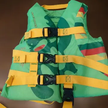 어린이용 구명 조끼 컬러풀 디자인