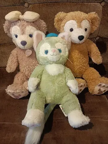 더피, 셰리메이, 젤라토니 봉제 인형 3개 세트