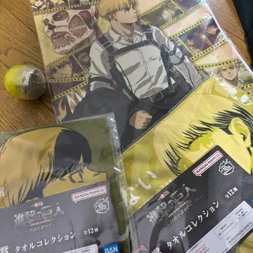 진격의 거인 타월 컬렉션 & 피규어