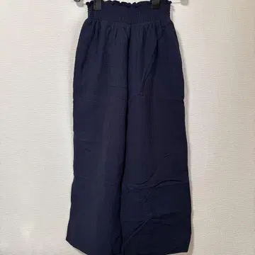 SNIDEL HOME 네이비 와이드 롱 팬츠