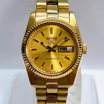[오늘 종료] 세이코 5 여성용 자동 와인딩 데이데이트 4206-0510