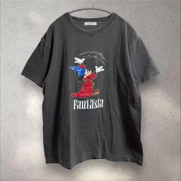 프릭스스토어 디즈니 미키 판타지아 피그먼트 T셔츠