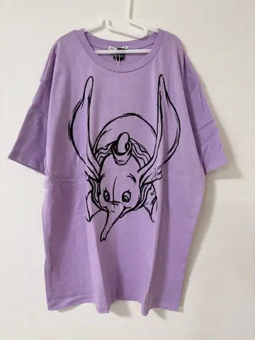 ZARA x Disney 덤보 & 티모시 프린트 반팔 T셔츠 사이즈 M