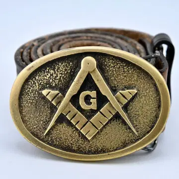 M1450 빈티지 70s 바론 프리메이슨 벨트 버클