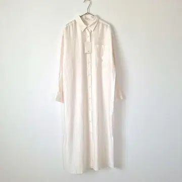 택 포함 IENA 이에나 시어 셔츠 원피스