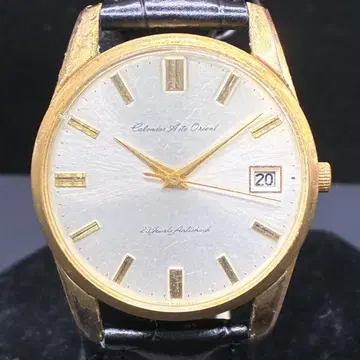 오리엔트 ORIENT 자동 와인딩 손목시계 23석 데이트 37mm 남성용