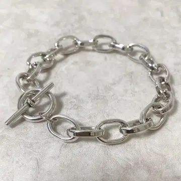 하드웨어 만텔 실버 925 팔찌 체인 실버