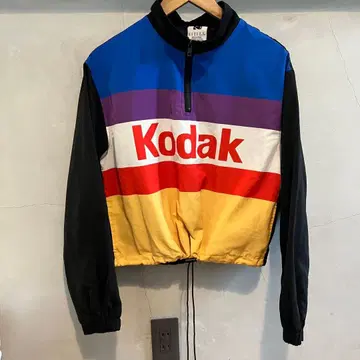 KODAK 코닥 크롭 나일론 자켓 Y2K