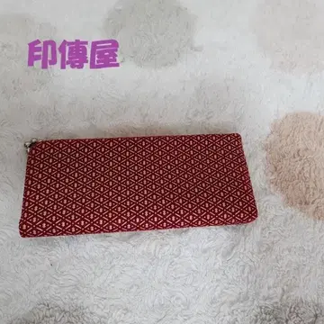 미사용 새상품 인덴야 가마구치 일본 의류 지갑