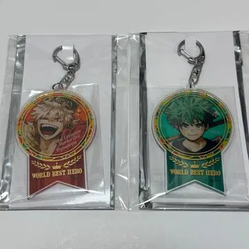 히로아카 원화전 아크릴 키링 바쿠고 미도리야