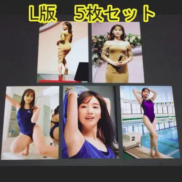 다나카 미나미 L판 사진 5장 세트
