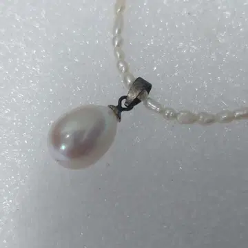 진주와 담수 펄 목걸이 0413-011