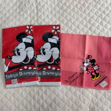 디즈니 미니 마우스 손수건 3개 세트