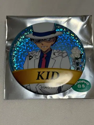 명탐정 코난전 TV 애니메이션 방송 30주년 기념 캔뱃지 괴도 키드