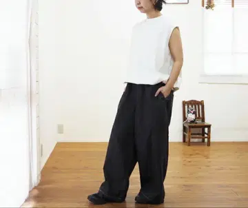 새상품 ICHI 데님 팬츠 와이드 팬츠