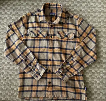 patagonia 체크 무늬 플란넬 셔츠 XS