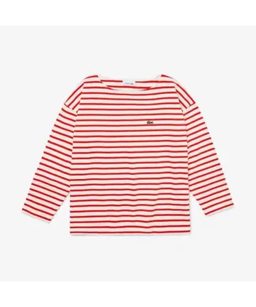 라코스테 보더 티셔츠 레드 M