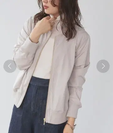 B:MING by BEAMS 노카라 ZIP 블루종