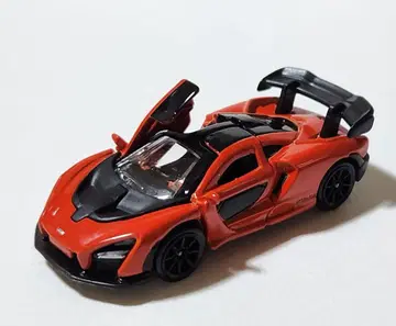 맥라렌 센나 미니카 오렌지/블랙