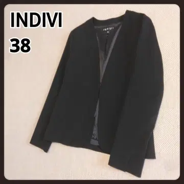 인디비 노카라 자켓 38 INDIVI