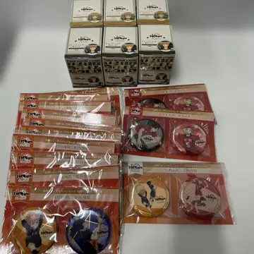 하이큐!! 10주년 기념 캔뱃지 & 메모리얼 컬렉션 캔뱃지