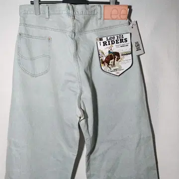 새상품 청바지 XL Lee 101 레귤러 와이드 100주년 데님
