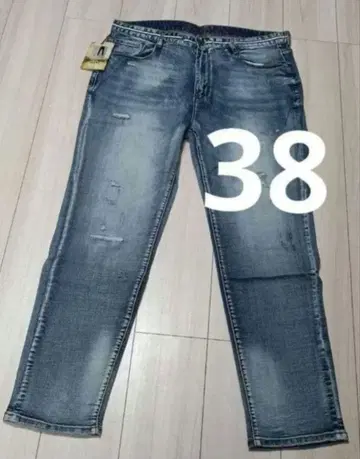 ALEX ROGAN 38인치(96cm) 남성용 데님 청바지