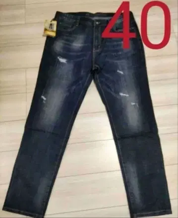 ALEX ROGAN 40인치(101cm) 데님 청바지