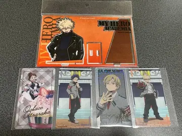 나의 히어로 아카데미아 히로아카 바쿠고 카츠키 아크릴 스탠드 클리어 카드