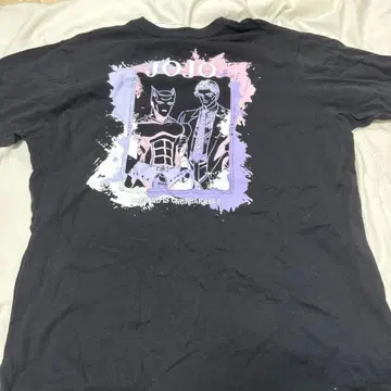 죠죠의 기묘한 모험 요시카게 키라 킬러 퀸 T셔츠 블랙 시마무라
