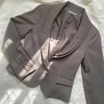 테일러드 자켓 & 랩스커트 셋업 레트로 빈티지