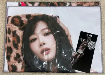 aespa 지젤 슬로건 타월 (미개봉품), 아크릴 스탠드 (개봉 완료)