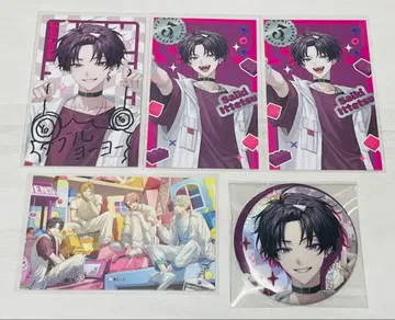 니지산지 Oriens 3주년 사에키 잇테츠 캔뱃지 폴라로이드 레어