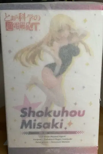 어떤 과학의 초전자포T 쇼쿠호 미사키 스쿠미즈 니삭스ver. 피규어