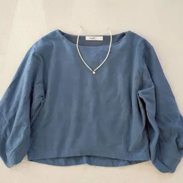 니코앤드 티셔츠 벌룬 슬리브 보트넥 오피스 캐주얼 3