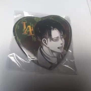 리바이 하트형 핀 배지 약 8cm 새상품