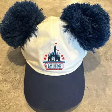 디즈니 미키 캡 키즈 폼폼