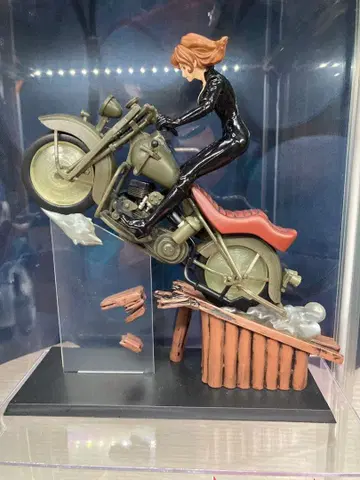 루팡 3세 제일복권 미네 후지코 바이크 피규어